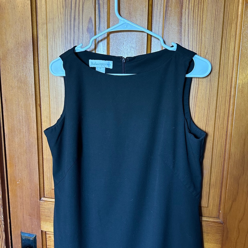 Black Sheath Dress - Size 12 - Studio by London Times